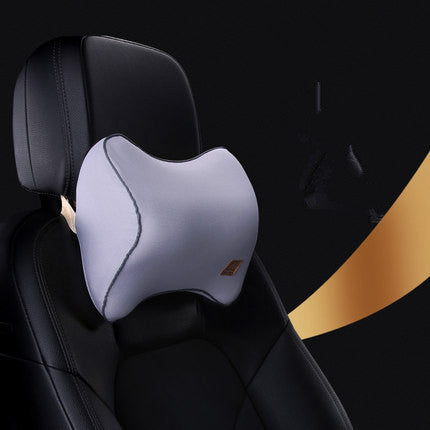 Car Memory Foam Headrest Lumbar Cushion Set