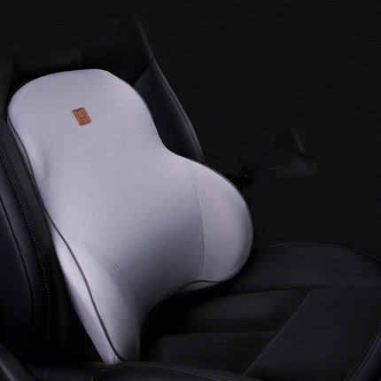 Car Memory Foam Headrest Lumbar Cushion Set
