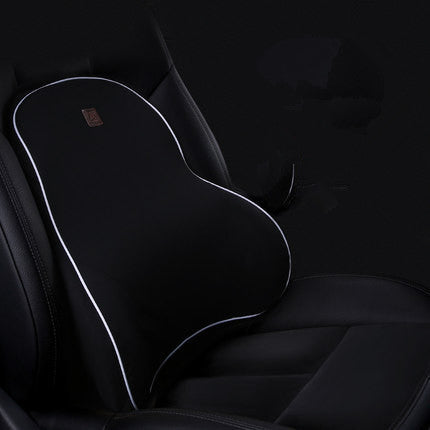 Car Memory Foam Headrest Lumbar Cushion Set