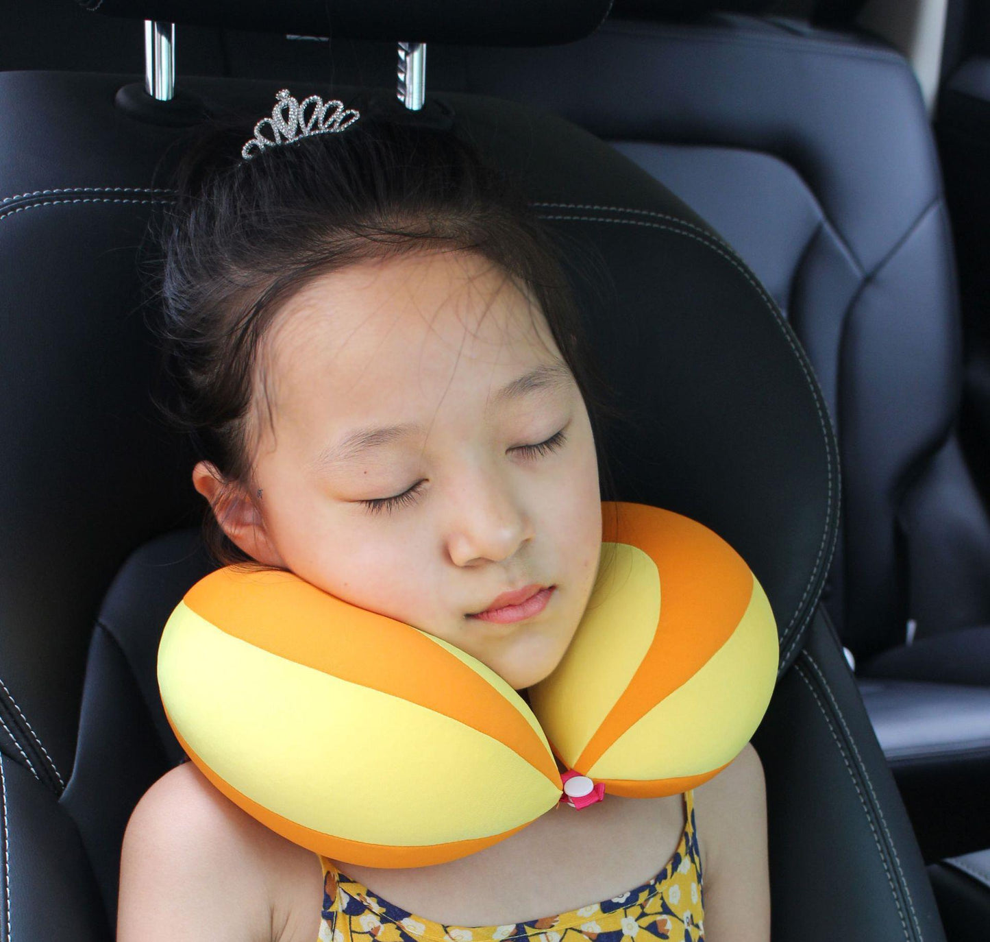 Children Car U-shape Pillow Travel Safety Seat Pillow